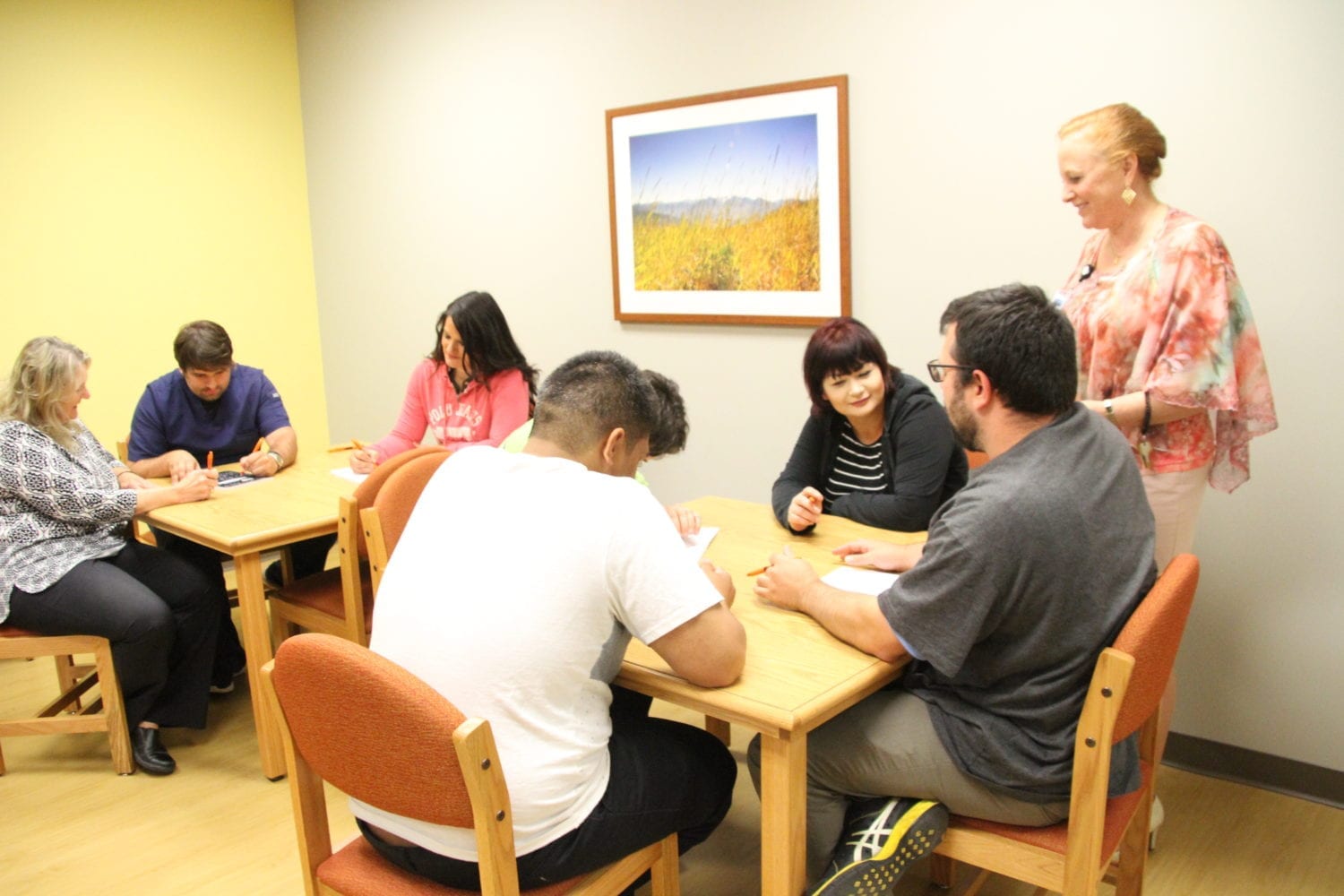 Group Therapy session, offering mental health for men & women Group Therapy session, offering mental health for men & women
