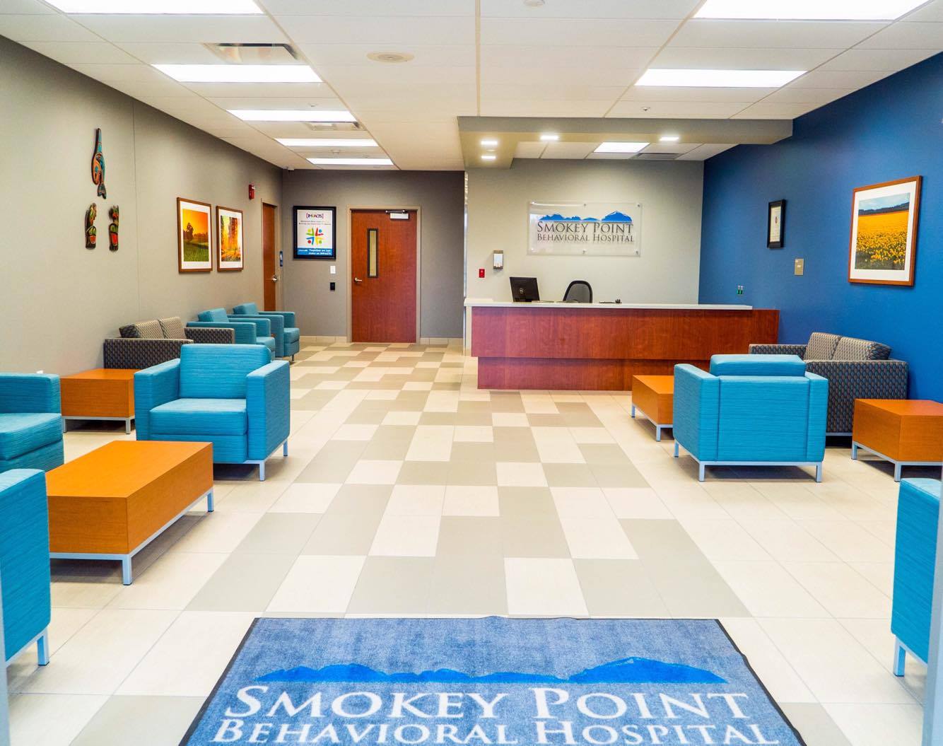 Lobby Main Entrance View for Smokey Point