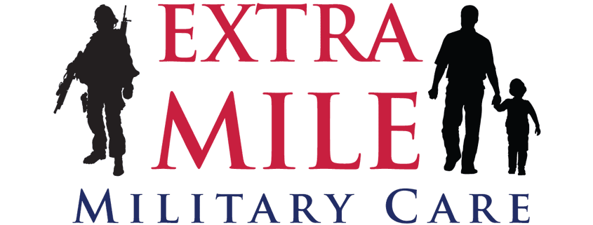 Extra Mile Military Care logo