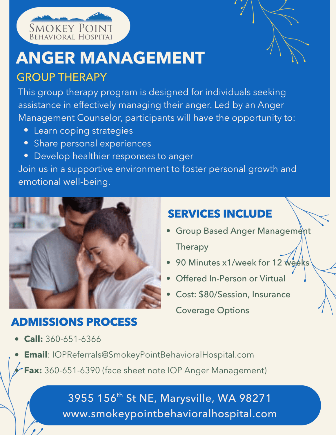 Anger Management Flyer